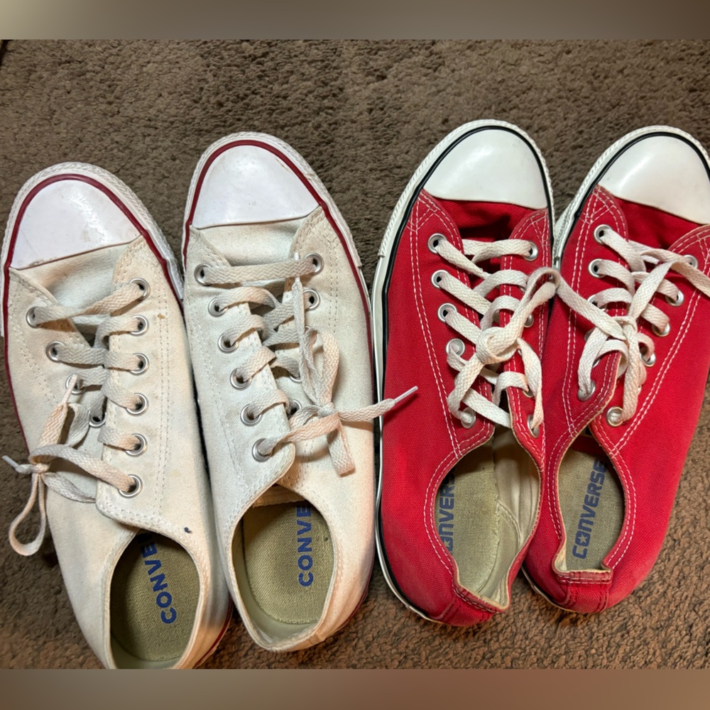 TWO Women’s Converse shoes
